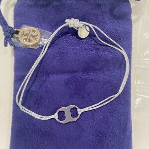 NWOT Tory Burch Embrace Ambition Bracelet in Silver